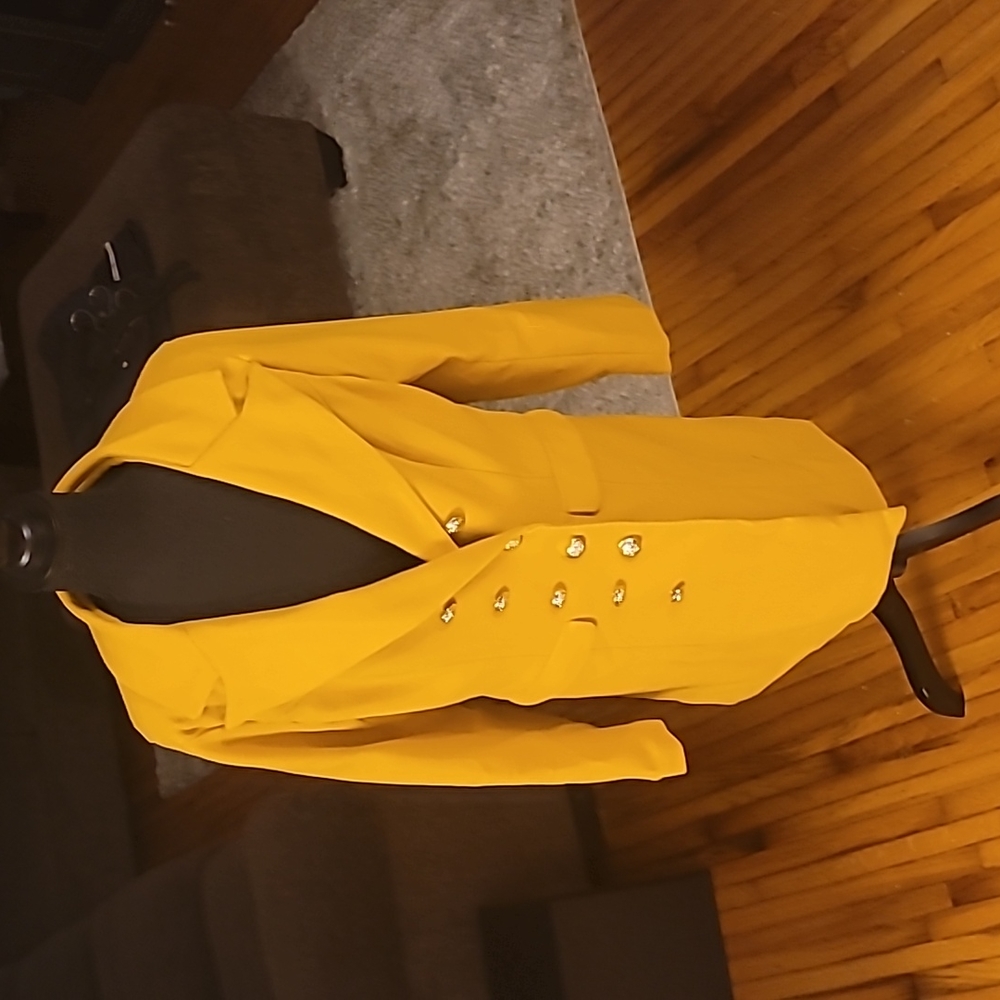 Mustard Color Koandaily Long Coat